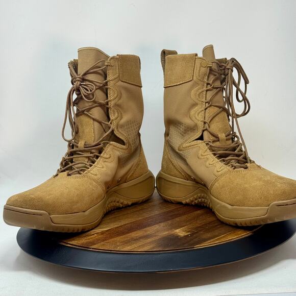 NIKE SFB Field 28" Coyote Brown Outdoor Tactical Combat Boots Men's Size 15 - Picture 6 of 8